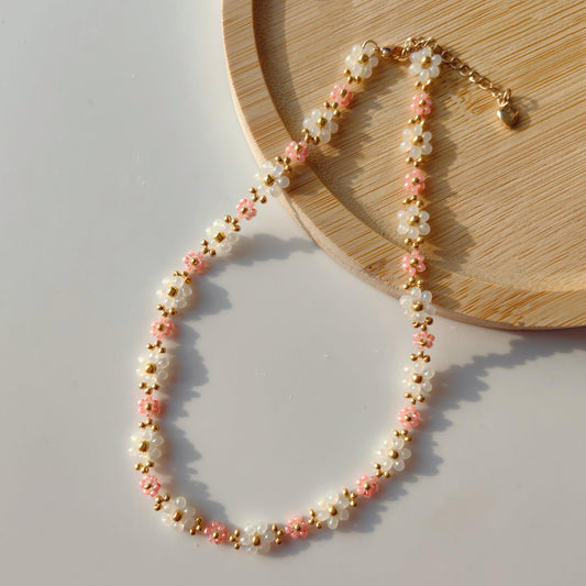 pink-bead-handcrafted-necklace