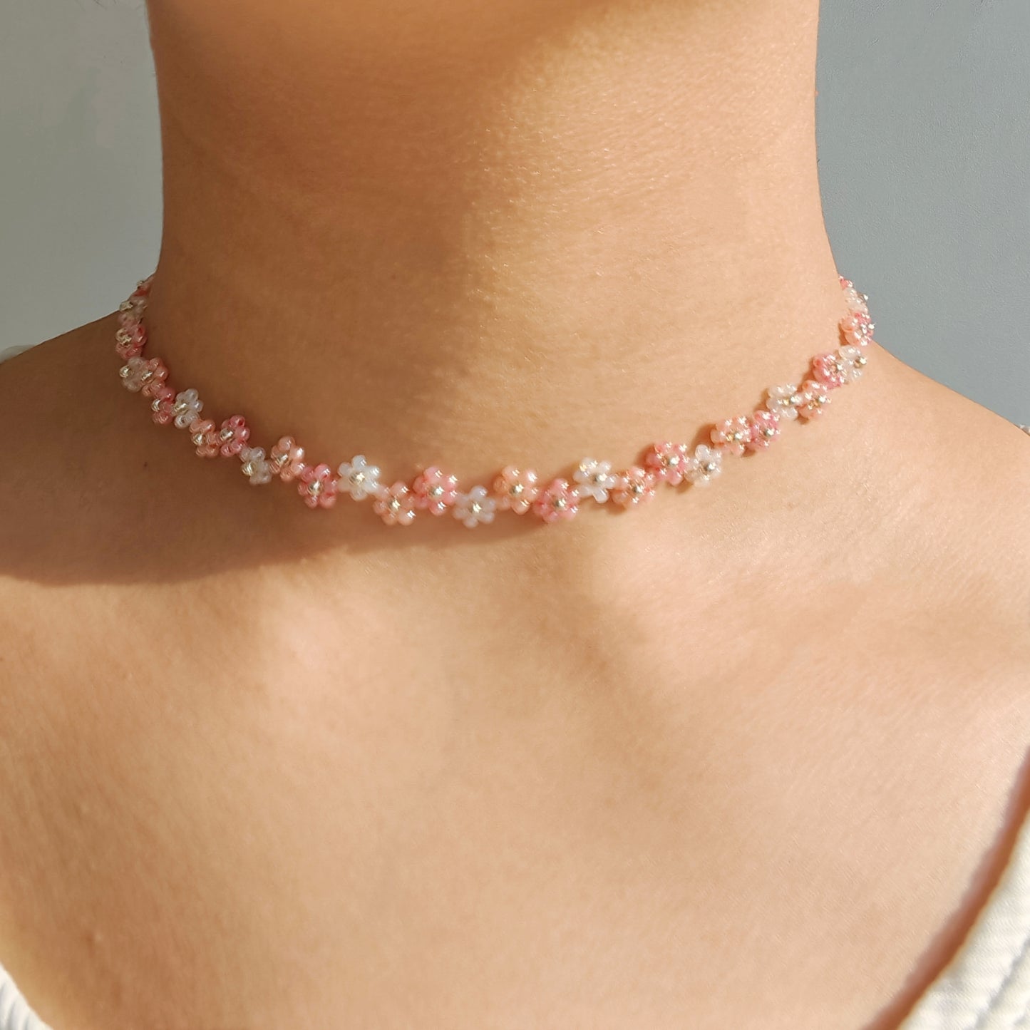 pink-beaded-handmade-necklace