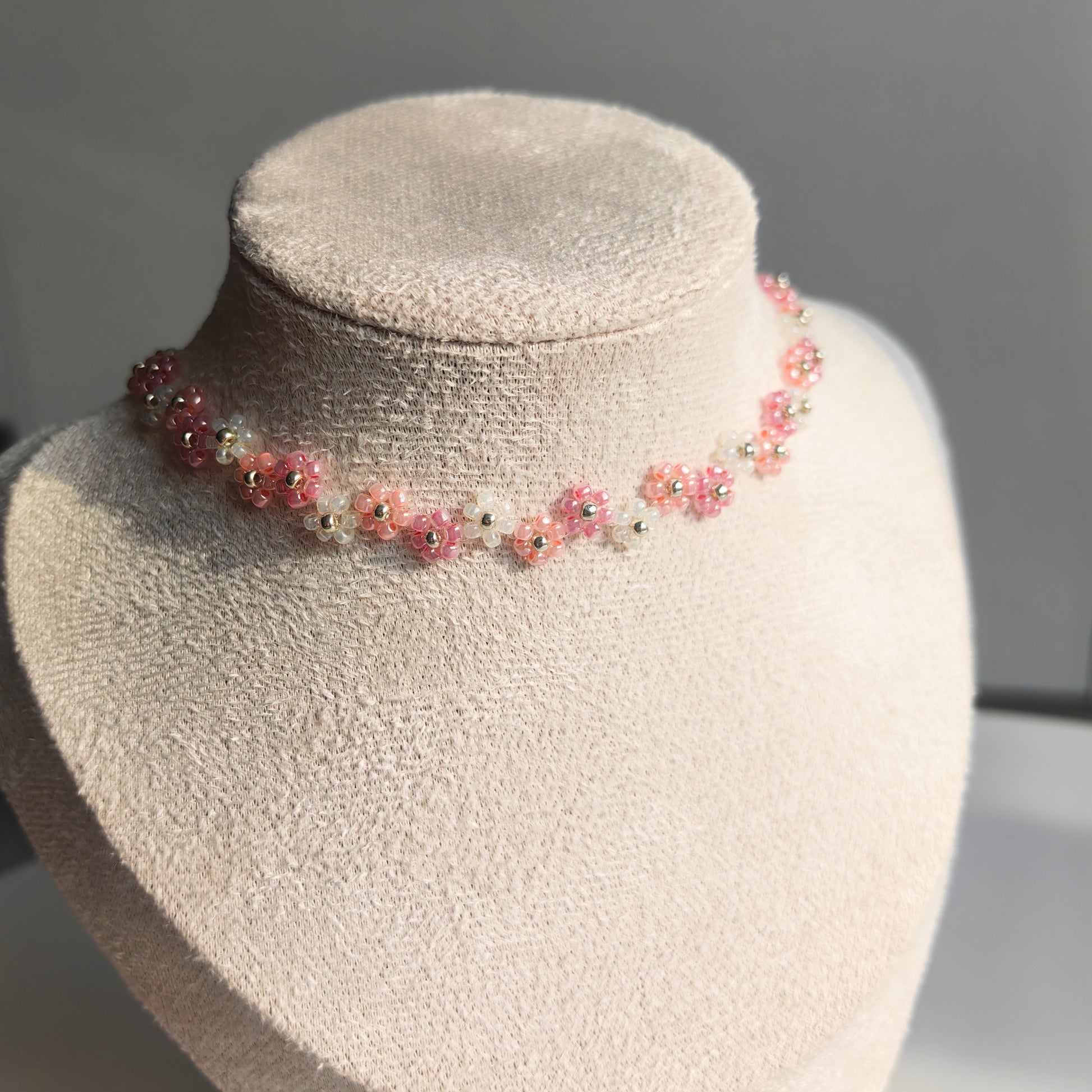 pink-beads-handmade-necklace