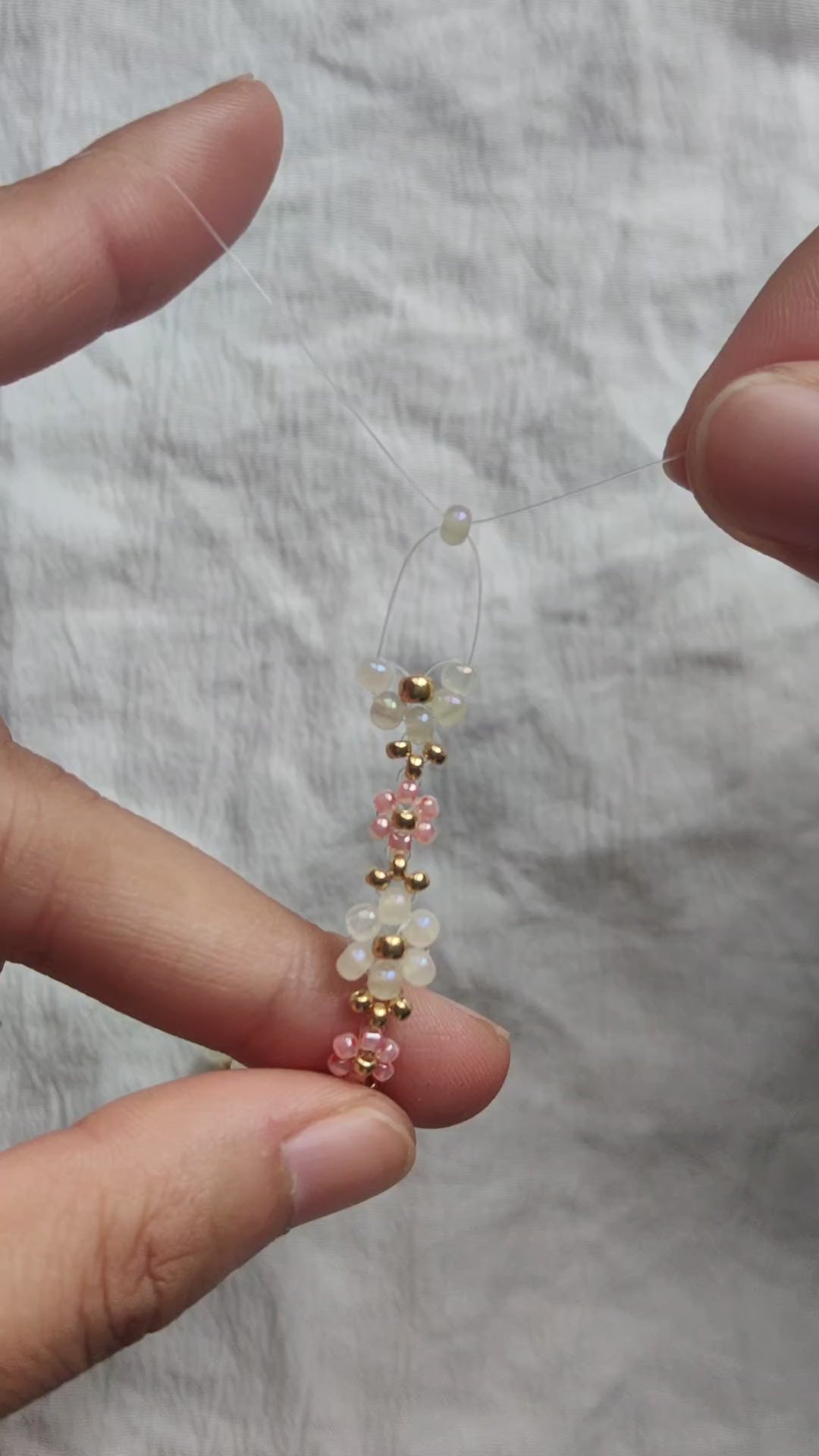 women-pink-bead-handcrafted-necklace