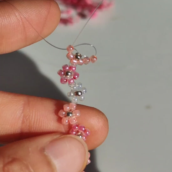 pink-bead-handmade-necklace