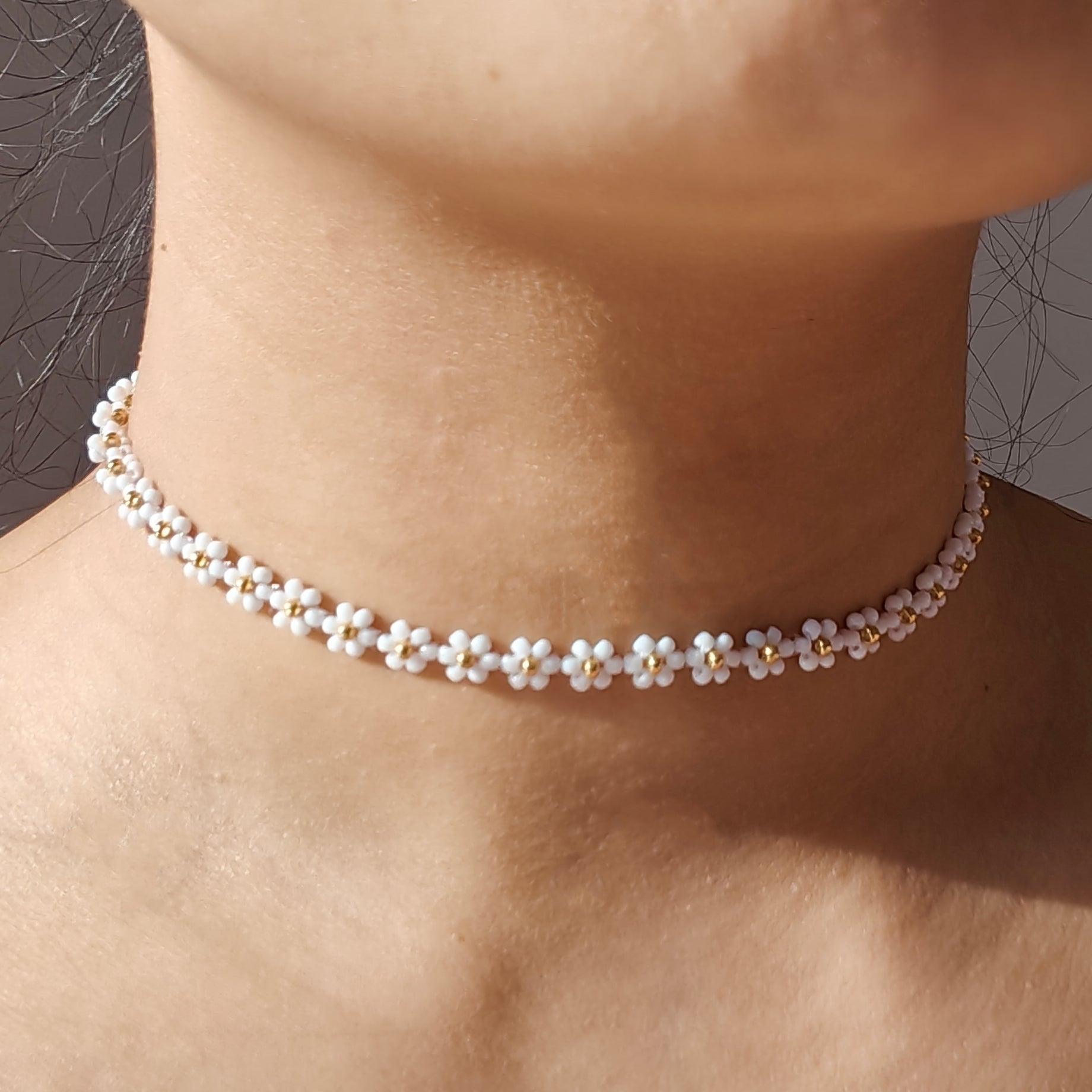 white-beads-handcrafted-necklace